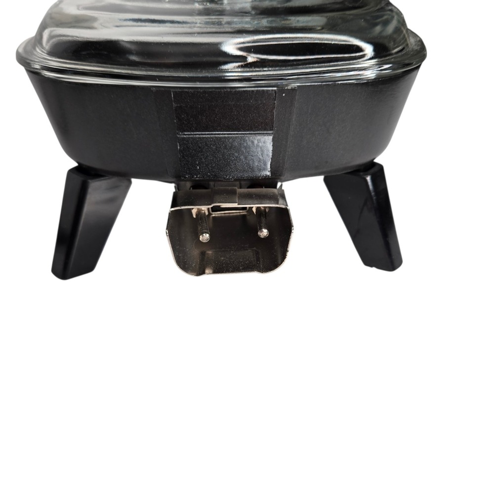 Emerson Electric Skillet Glass Lid Adjustable Temp Compact Tested EM83741 32 Oz - Picture 9 of 10